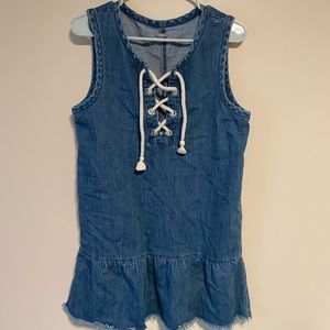 Aerie denim dress medium